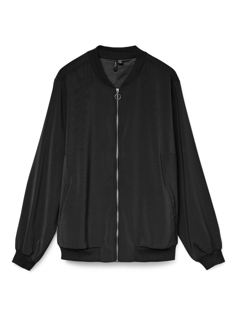 VERO MODA CURVE - VMCCOCO L/S BOMBER NOOS CUR black - Gr. - 48 von VERO MODA CURVE
