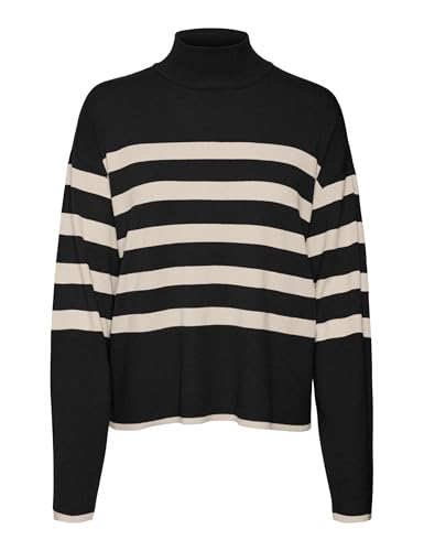 VERO MODA CURVE VMCHAPPINESS LS HIGHNK Pullove GA BO CU von VERO MODA CURVE
