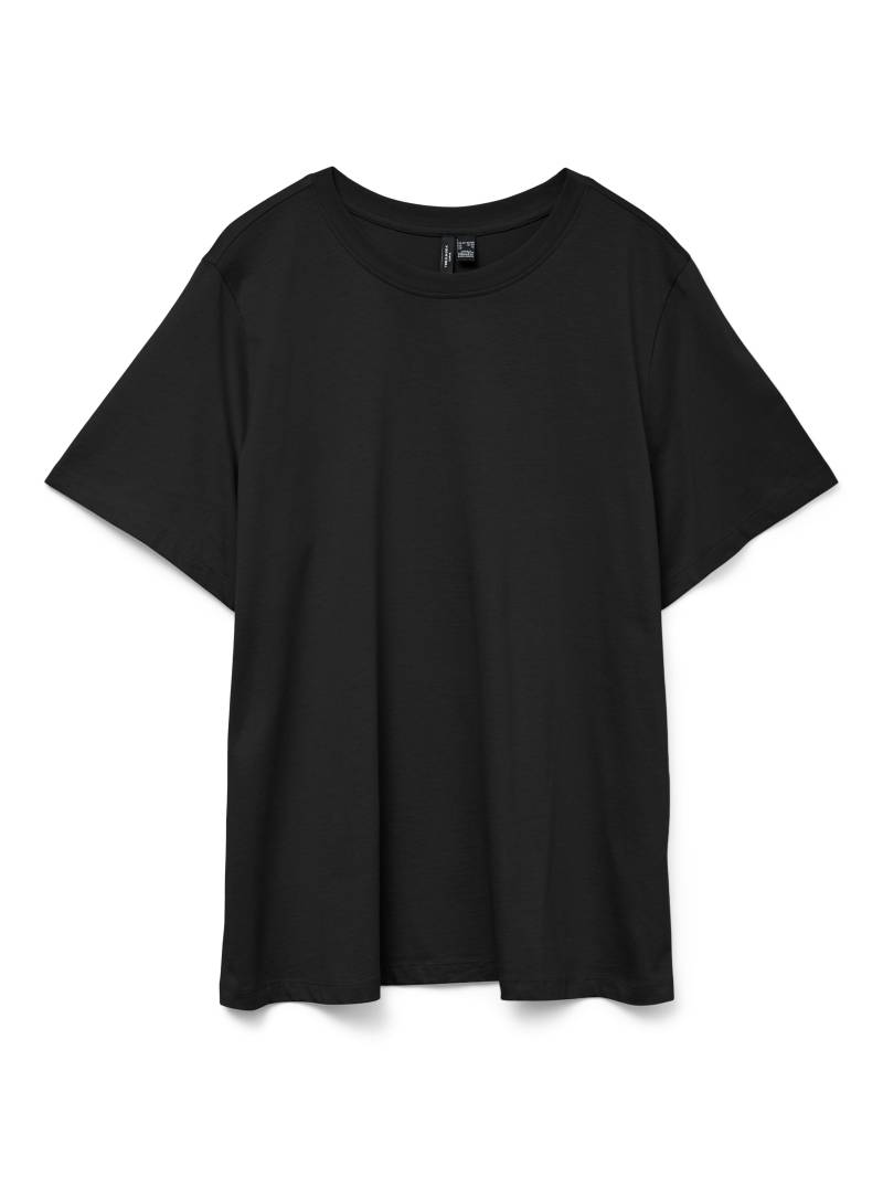 VERO MODA CURVE - VMPAULINA SS T-SHIRT JRS NOOS CUR black von VERO MODA CURVE