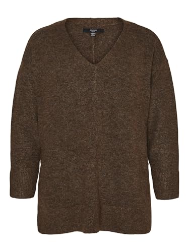 VERO MODA Curve Vmcfiluca Ls V-NCK Long Pull Ga Cur Noos von VERO MODA