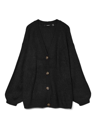 VERO MODA CURVE Vmclea Ls V-Neck Cuff Cardigan Cur - Plus Size von VERO MODA CURVE