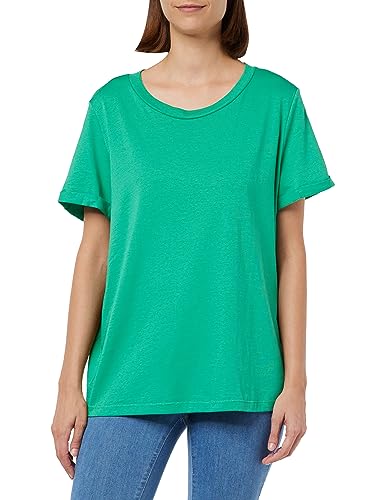 VERO MODA CURVE Women's VMPAULA S/S Curve T-Shirt, Holly Green, S-42/44 von VERO MODA CURVE