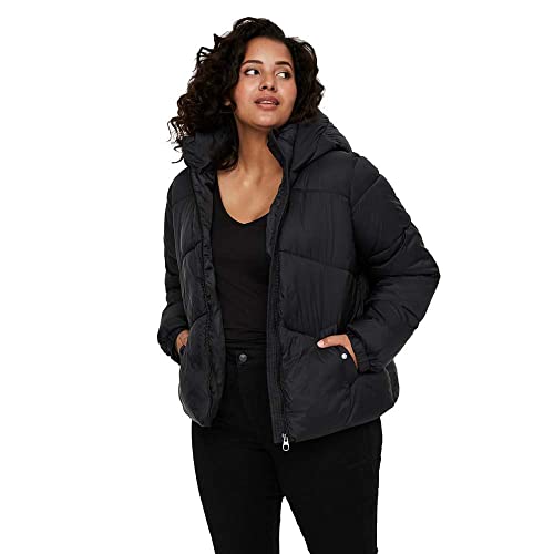 VERO Moda Damen Vmuppsala Short Jacket Noos Curve, Schwarz, 50 VERO Moda Damen Vmuppsala Short Jacket Noos Curve, Schwarz, 50 von VERO MODA