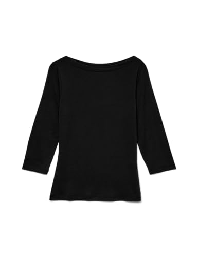 VERO MODA TALL Damen VMPANDA MODAL 3/4 JRS NOOS TLL Top, Black, M/Tall von VERO MODA TALL