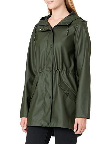 VERO MODA Women's VMMALOU Coated Jacket NOOS Tall Jacke, Peat, L/T von VERO MODA