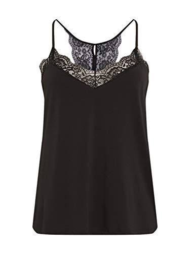 VERO MODA Curve Damen Vmana S/L Blonde Top Ga Curve T Shirt, Schwarz, 48-50 EU VERO MODA Curve Damen Vmana S/L Blonde Top Ga Curve T Shirt, Schwarz, 48-50 EU von VERO MODA