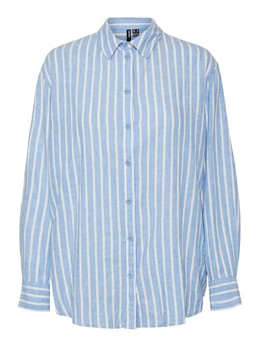 Vmlinn Ls Shirt WVN Noos von VERO MODA