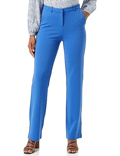 VERO MODA Damen Hose Vmzamira Mr Slim Straight Pant Ga Noos, Beaucoup Blue, XS / 32L von VERO MODA