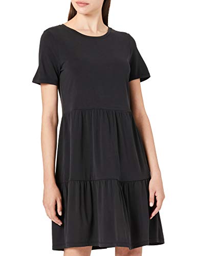 VERO MODA Damen Vmfilli Calia Short Dress Ga Noos Kleid, Schwarz, XS EU von VERO MODA