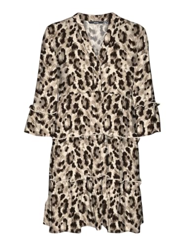 VERO MODA Damen Kleid 10297359 Sandshell M von VERO MODA