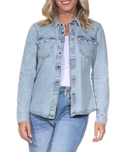 VMJENNIE LS Denim Shirt Mix NOOS von VERO MODA