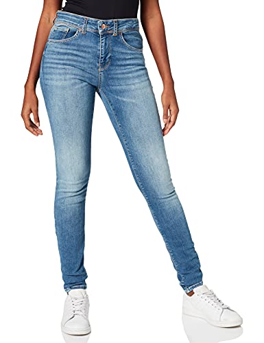 VERO MODA Damen Lux Jeans, Medium Blue Denim, XS L30 EU von VERO MODA