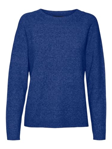 VERO MODA Damen Pullover 10201022 Dunkelblau2 S von VERO MODA