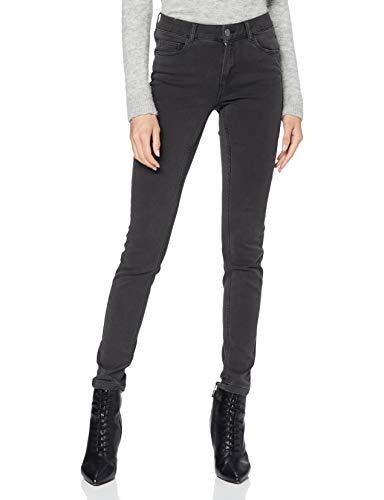 VERO MODA Damen Vmseven Nw Shape Up Vi501 Noos Slim Jeans, Dark Grey Denim, XS EU von VERO MODA