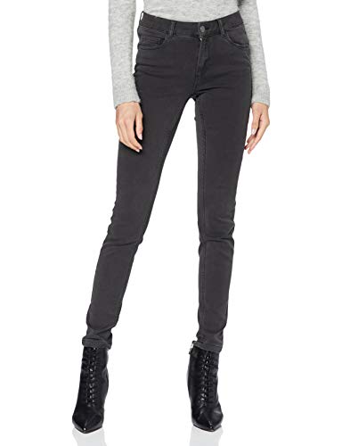 VERO MODA Damen Vmseven Nw Shape Up Vi501 Noos Slim Jeans, Dark Grey Denim, L 34L EU von VERO MODA
