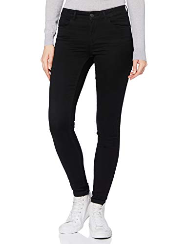 VERO MODA Damen Jeans Hose Seven Shape Up 10183384 Black L/30 von VERO MODA