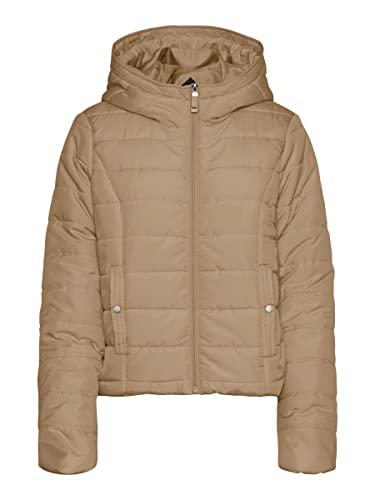 VERO MODA Damen Steppjacke Simone gesteppte Übergangsjacke 10266987 tigers eye M von VERO MODA