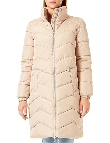 VERO MODA Damen Steppmantel VMLiga lange Jacke mit Kapuze 10289826 Nomad XS VERO MODA Damen Steppmantel VMLiga lange Jacke mit Kapuze 10289826 Nomad XS von VERO MODA