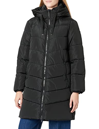 VERO MODA Damen Steppmantel VMNora gesteppter Damenparka mit Kapuze 10267675 black L von VERO MODA