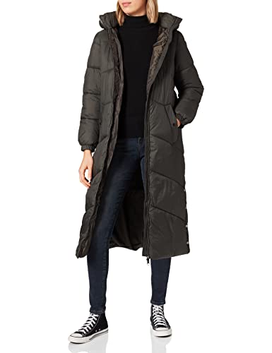 VERO MODA Damen Steppmantel VMUppsala Extra Long 10250637 peat M von VERO MODA