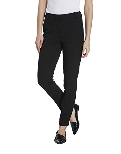 VERO MODA Damen Straight Leg Hose VMRORO NW Ancle Pants NOOS, Gr. 40, Schwarz (Black) von VERO MODA