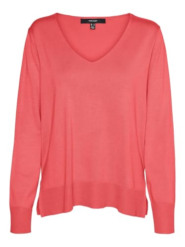 VERO MODA VMSILJE LS V-Neck Pullover GA NOOS von VERO MODA