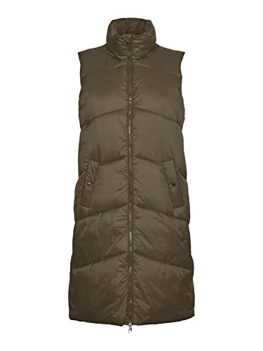 Vero Moda Weste für Damen, dunkelgrün, S von VERO MODA