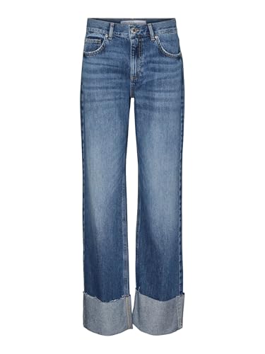 VERO MODA VMALLISON MR Straight FOLDUP Jeans DO336 von VERO MODA