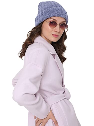 VERO MODA Damen VMANNA Rib Beanie GA NOOS Beaniemütze, Jacaranda, ONE Size von VERO MODA