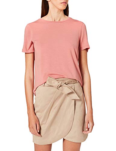 Vero Moda Damen VMAVA SS TOP VMA NOOS T-Shirt, Old Rose, S von VERO MODA