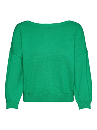 VERO MODA Damen VMAYLA 3/4 Short V-Back Blouse REP Pullover, Holly Green, S von VERO MODA