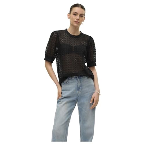 VERO MODA VMBECCA LACE SS O-Neck TOP JRS GA NOOS von VERO MODA