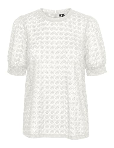 VERO MODA VMBECCA LACE SS O-Neck TOP JRS GA NOOS von VERO MODA