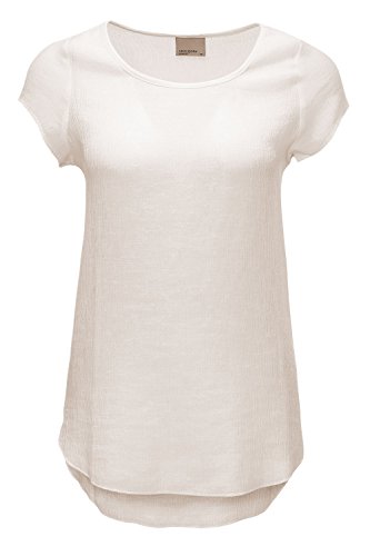 VERO MODA Damen VMBOCA Summer SS Blouse NOOS T-Shirt, Rosa Pearl, 42 (Herstellergröße: XL) von VERO MODA