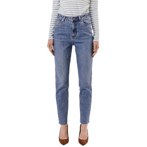 Vero Moda Damen VMBRENDA HR Straight A Cut GU384 GA NOOS Jeans, Light Blue Denim, 27W / 32L von VERO MODA
