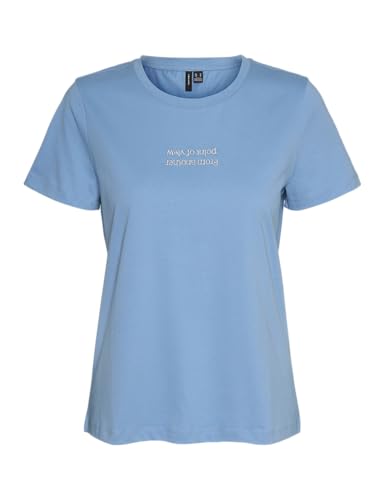 VERO MODA Damen VMCIMIE Francis SS TOP Box JRS GA T-Shirt, Allure/Print:from Another Point of View, M von VERO MODA