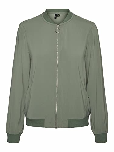 VERO MODA Damen VMCOCO L/S Bomber GA NOOS 10245734, Laurel Wreath, M von VERO MODA