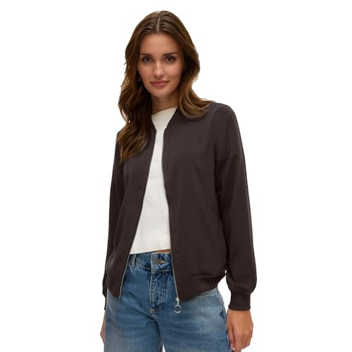 VERO MODA Damen VMCOCO L/S Bomber GA NOOS Kurzjacke, Chocolate Torte, L von VERO MODA