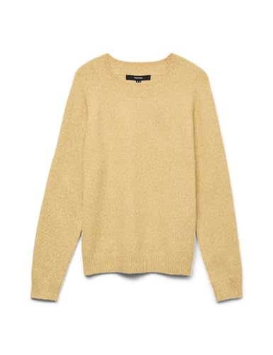 VERO MODA Knitted Pullover VMDOFFY Pullover, Golden Spice,M von VERO MODA