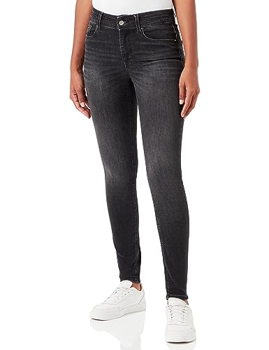 VERO MODA Damen VMEMBRACE MR Push UP SK J RI1104 NOOS Jeans, Black Denim, L/32 von VERO MODA