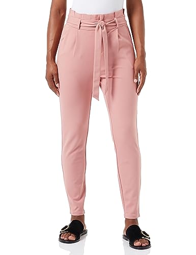 VERO MODA Damen VMEVA HW Loose Paperbag Pant GA NOOS Hose, Ash Rose, XL/34 von VERO MODA