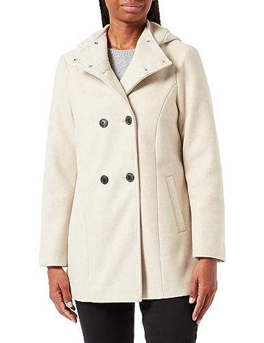 VERO MODA Damen VMFORTUNE Shila Jacket GA NOOS Jacke, Oatmeal/Detail:Melange, L von VERO MODA