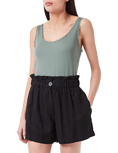 VERO MODA Damen VMGEMMA SL LACE TOP NOOS Tanktop, Laurel Wreath, XS von VERO MODA