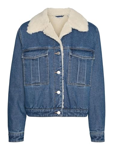 VERO MODA VMGISLA LS Teddy DNM Jacket GU3280 von VERO MODA
