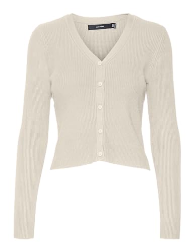 VERO MODA VMGLORY Rib LS V-Neck Cardigan GA NOOS VERO MODA VMGLORY Rib LS V-Neck Cardigan GA NOOS von VERO MODA