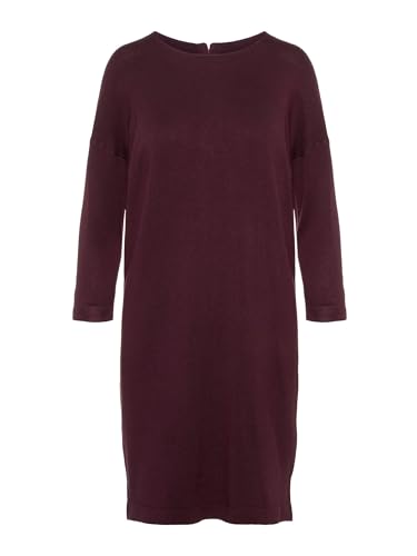 Vero Moda Damen VMGLORY VIPE Aura 3/4 Dress NOOS Kleid, Winetasting, XS von VERO MODA