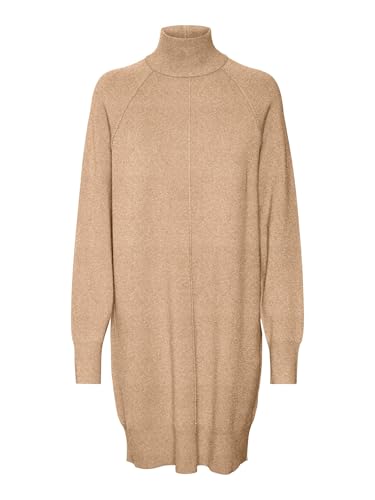 VERO MODA VMGOLD LINK LS Short Highneck Dress Boo von VERO MODA