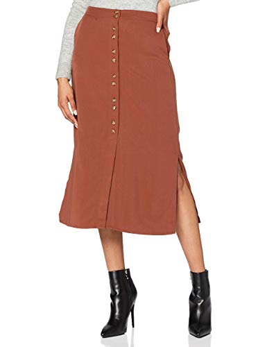 VERO MODA Damen VMHAFIA 7/8 Skirt WVN Rock, Sable, S von VERO MODA