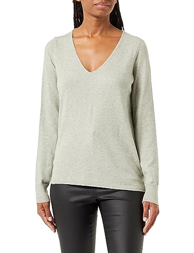 VERO MODA VMHAPPINESS LS V-Neck Pullover GA Boo von VERO MODA