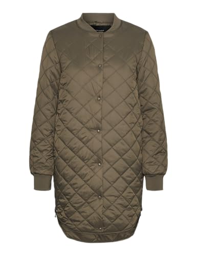 VERO MODA Damen Vmhayle 3/4 Jacket Noos Steppjacke, Bungee Cord, S EU von VERO MODA